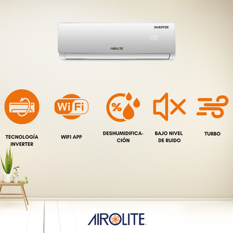 Aire Acondicionado Inverter 12000btu Wifi App-1
