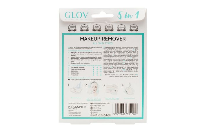 Desmaquillante GLOV On the Go-2