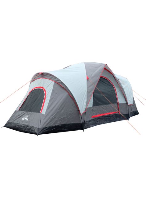 Carpa 10 Personas Camping Outdoor Gris-0