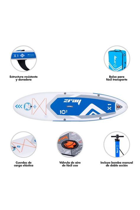 Stand Up Paddle 310x81x15 cm Azul-3