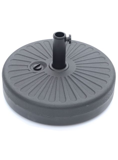 Base Redonda Para Quitasol Novahus 21 kg - Negro-0