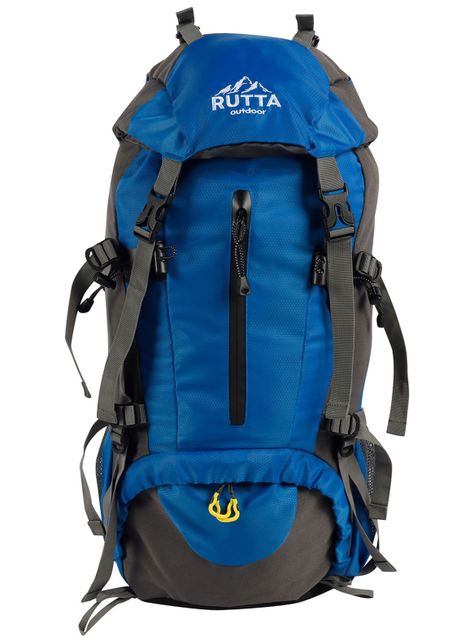 Mochila Camping 50L Azul-1