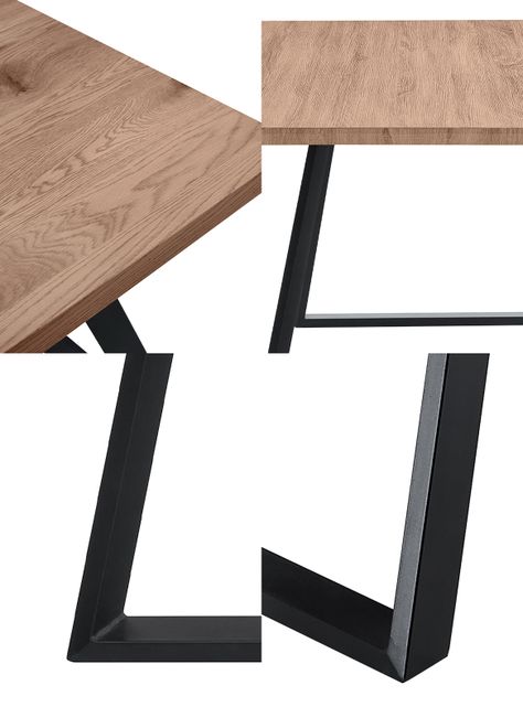 Comedor Soho Mesa 75x80x150 4 Sillas Pu Café-3