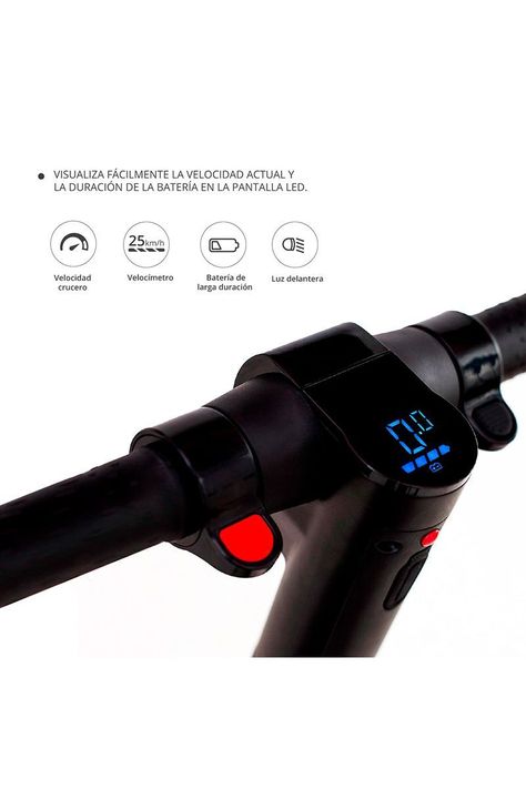 Scooter Eléctrico Plegable Skuter Gxl Pantalla Led-4