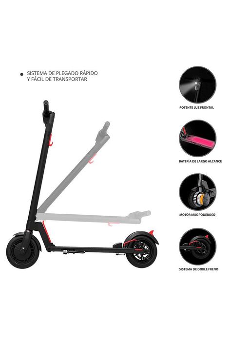 Scooter Eléctrico Plegable Skuter Gxl Pantalla Led-5