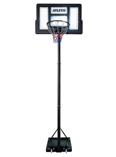 Aro de Básquetball Atletis Ajustable 1.35m a 3.05m Negro-0