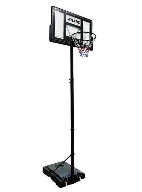 Aro de Básquetball Atletis Ajustable 1.35m a 3.05m Negro-2