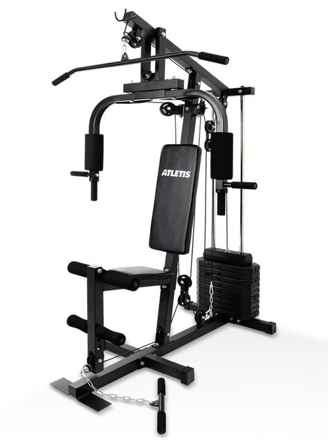 Home Gym Multifuncional Xtreme Force 45 kg con Poleas-0