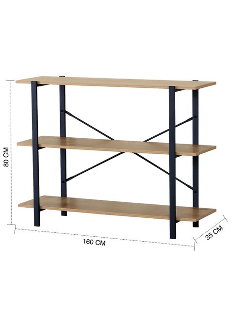 Arrimo Industrial 3 Niveles 30X24X112 cm-2