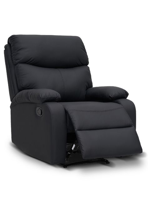 Berger Reclinable Milan Pu Negro-0