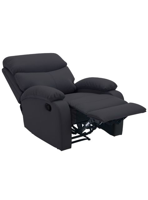 Berger Reclinable Milan Pu Negro-3