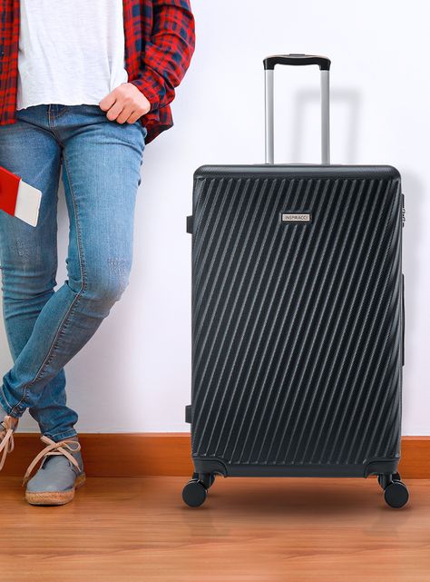 Maleta Rigida Milan l 23kg negro-1