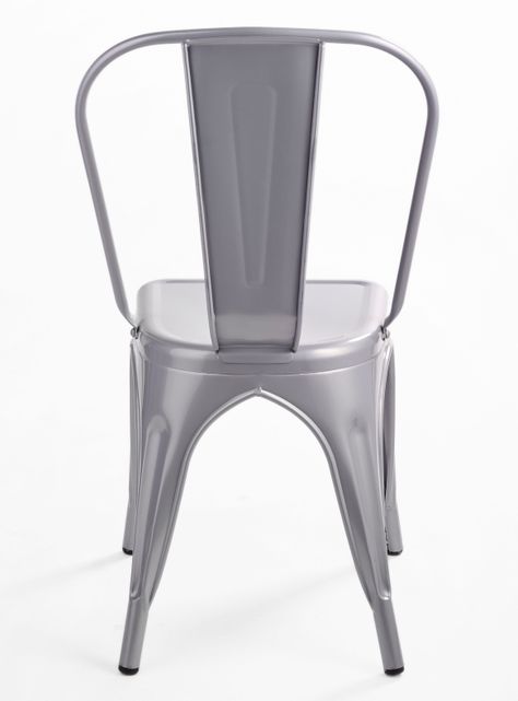 Silla de Bar Metal Tolix Gris-5