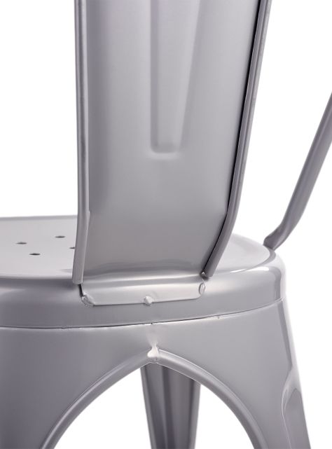 Silla de Bar Metal Tolix Gris-6