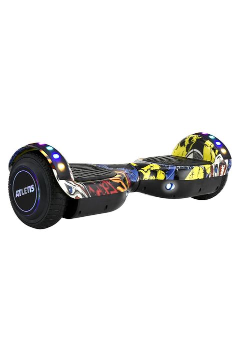 Hoverboard Bluetooth Luces 6,5" 12 Km/h Amarillo-0