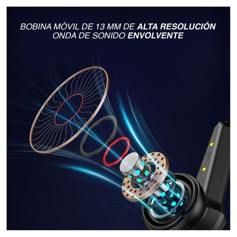 Earbuds Reisen R1 TWS Negro-1