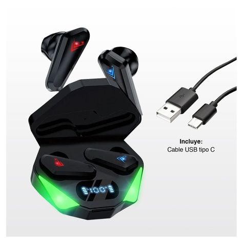 Earbuds Reisen R1 TWS Negro-3