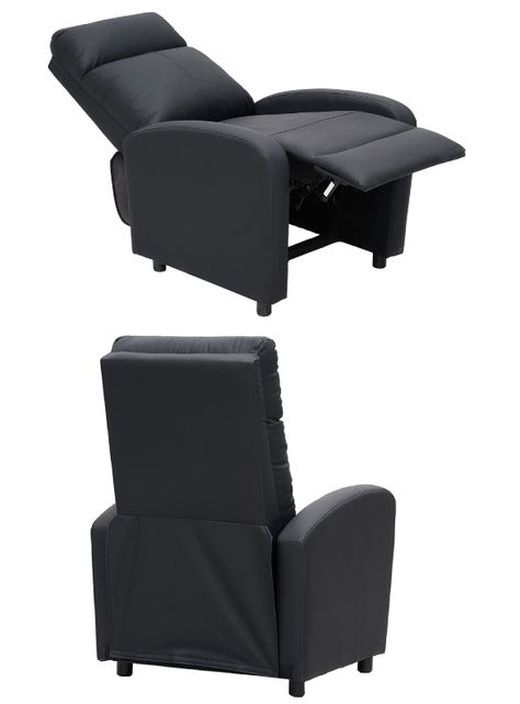 Berger Reclinable Lisboa Pu Negro-4