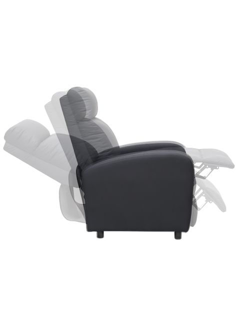 Berger Reclinable Lisboa Pu Negro-6