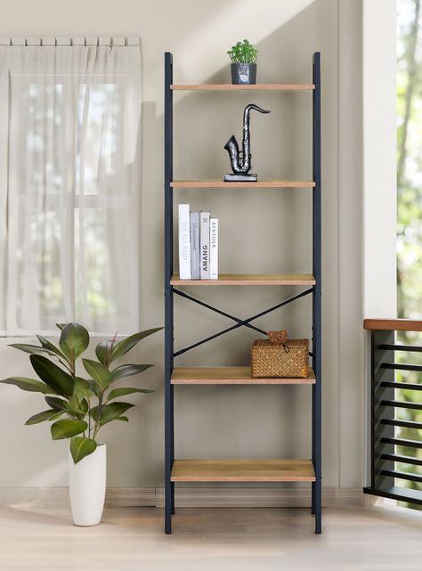 Estante Repisa 5 Niveles 56X37X172 cm Industrial-1