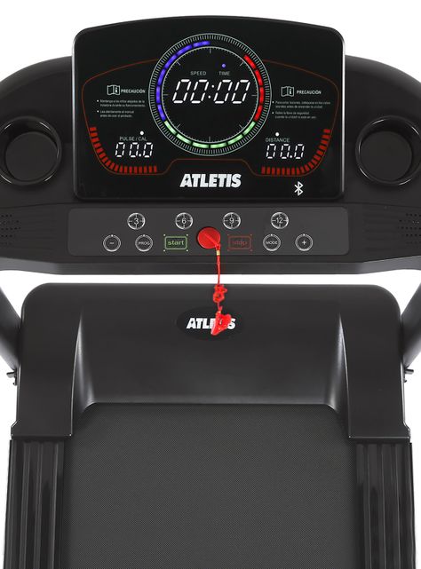 Trotadora Atletis Apex V 14Km/H 2.0 HP Plegable Negro-3