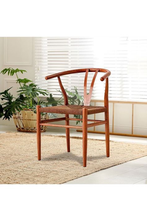 Pack 2 Sillas de Comedor Wishbone Cerezo-5