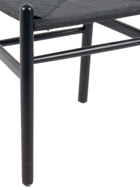Pack 2 Sillas Comedor Novahus Wishbone Negra-4