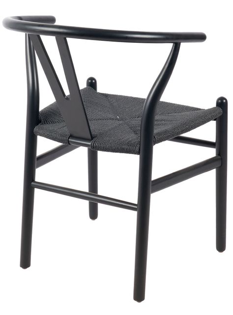 Pack 2 Sillas Comedor Novahus Wishbone Negra-6