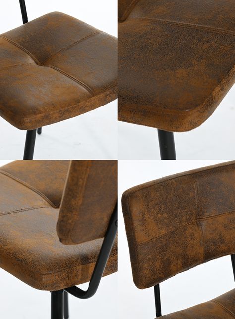 Pack 2 Silla Comedor  Karomi Vintage Café-4