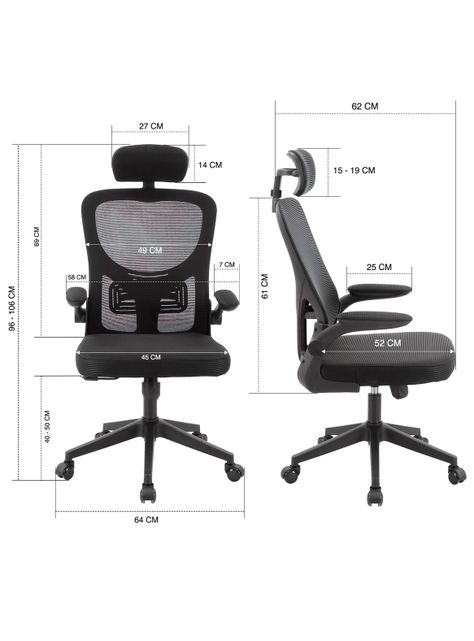 Silla de Escritorio Posture Executive - Negro-1