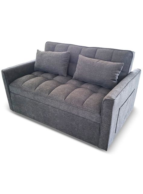 Sofa Cama Gris Oscuro-0