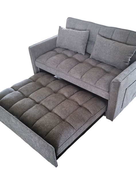 Sofa Cama Gris Oscuro-2