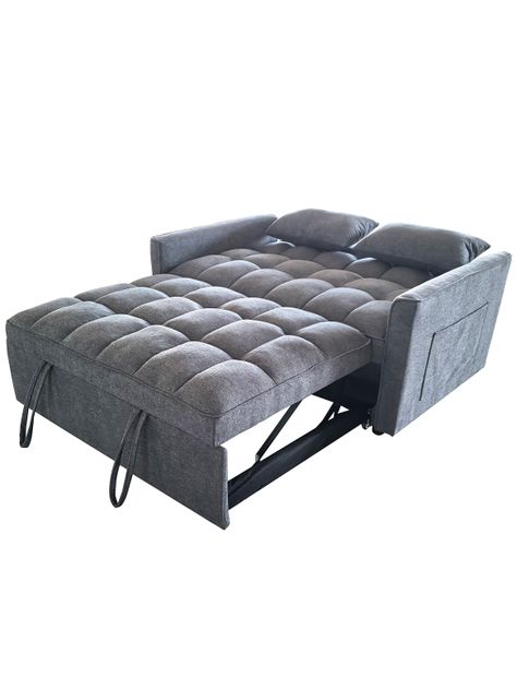 Sofa Cama Gris Oscuro-6