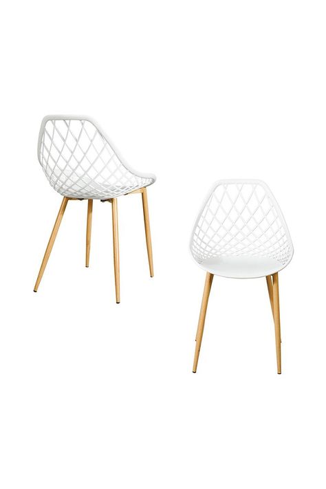Pack 4 Sillas De Comedor Pp New Blanco-3