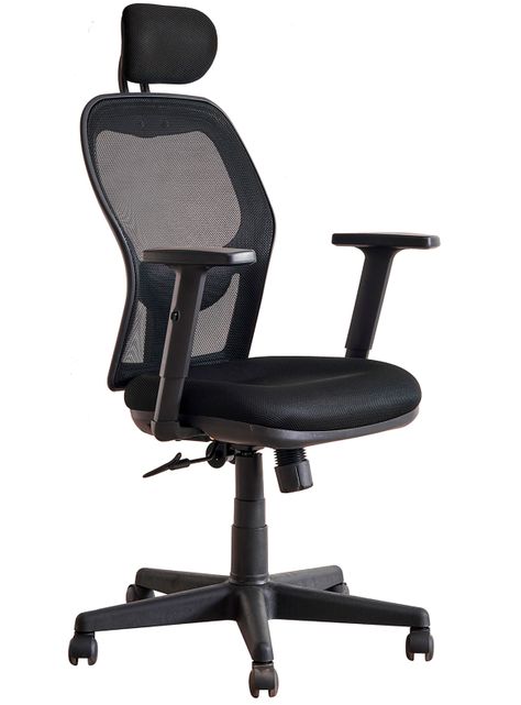 
Silla de Oficina Ergonométrica Design Ergo Full - Negro-0