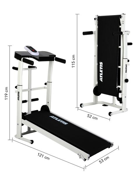 Caminadora Manual Sprint Plegable-2