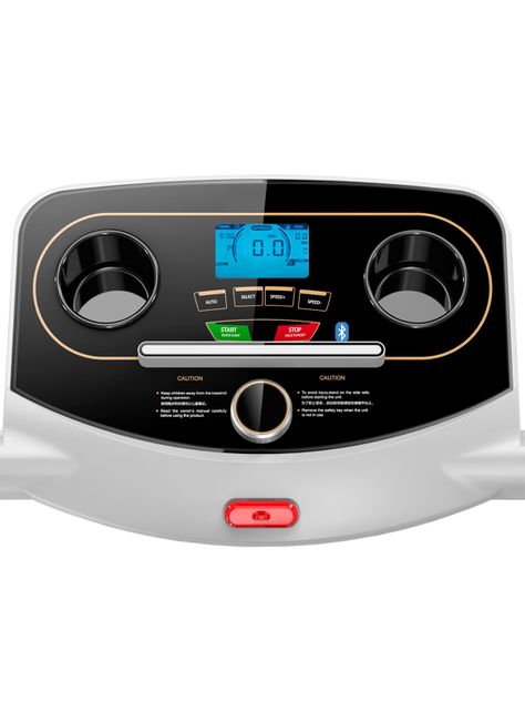 Trotadora Plegable M201 Bluetooth Blanco-4