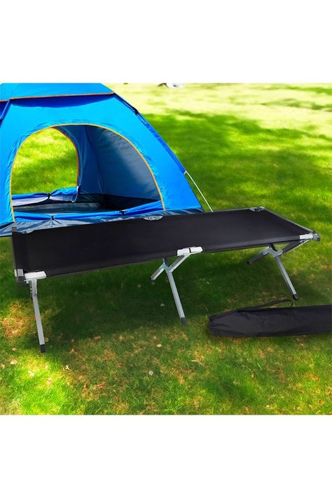 Cama Plegable  1 Persona Negro-1