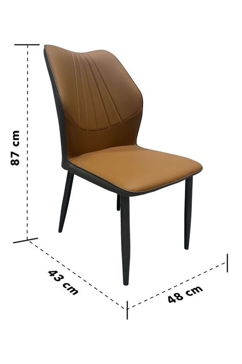 Pack 4 Silla Comedor Serenity Café-2