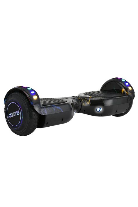 Hoverboard Bluetooth Luces 6,5" 12 Km/h Negro-0