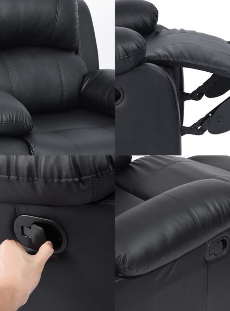 Berger Gasta Reclinable Negro-7