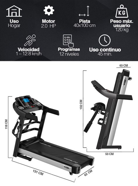 Trotadora Eléctrica Kemilng K600 Plus Plegable-2