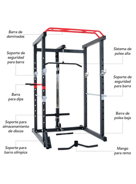Jaula Power Rack Atletis Force Line 300-2