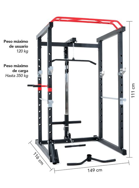 Jaula Power Rack Atletis Force Line 300-1