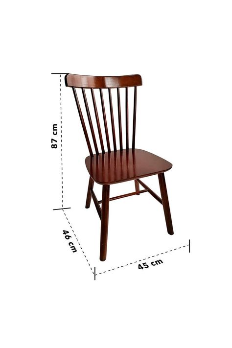 Pack 2 Silla Comedor Windsor Café-2
