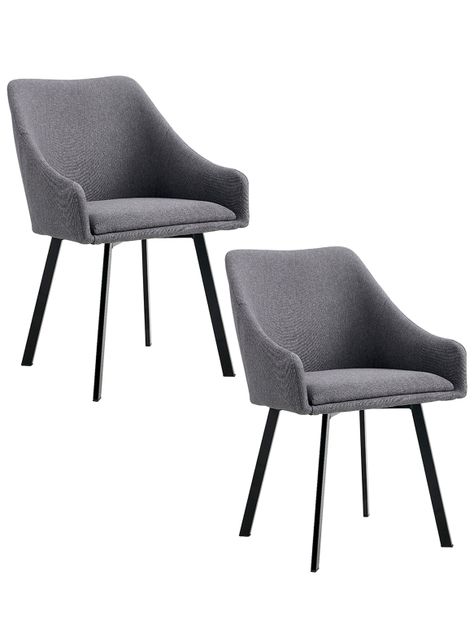 Pack 2 Sillas de Comedor Pereira Gris-0