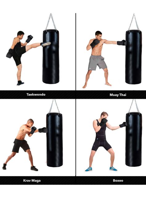 Guantes de Boxeo Atletis 16 oz Negro-4