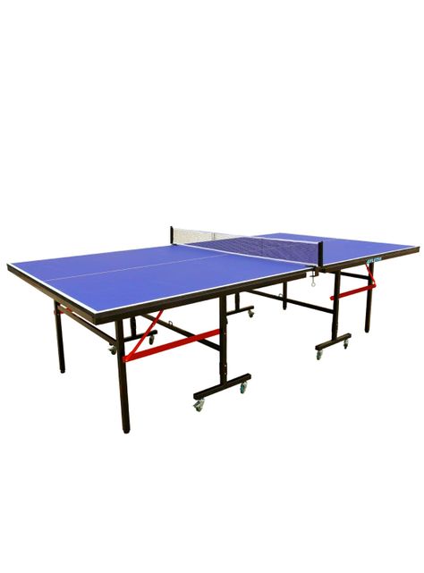 Mesa de Ping Pong Plegable Profesional Azul-0