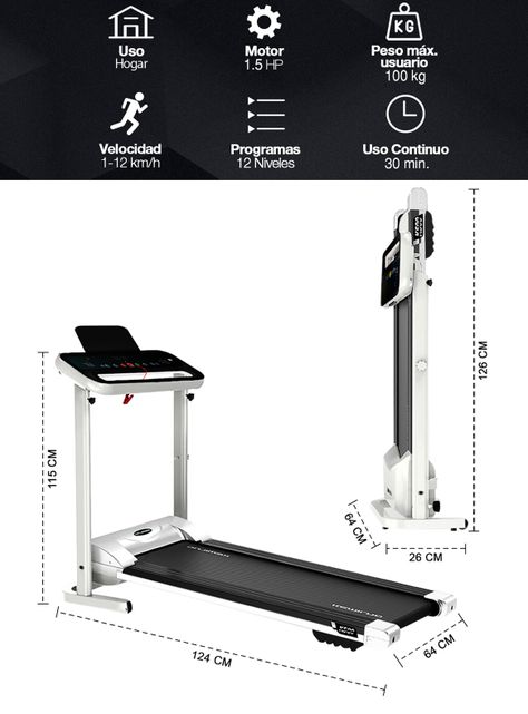 Trotadora Eléctrica Kemilng K500 Ultra Compacta-2