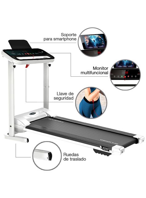 Trotadora Eléctrica Kemilng K500 Ultra Compacta-3